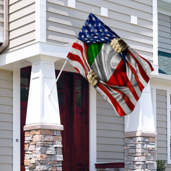 Italian American Flag TRN101F1: Celebrate Heritage with Style - Image 4
