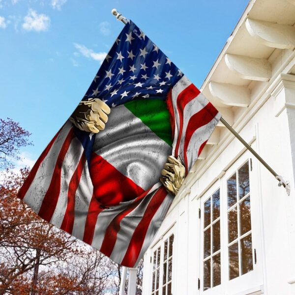 Italian American Flag TRN101F1 - Image 2