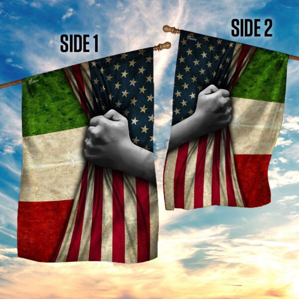 Italian American Flag TRN101F - Image 5
