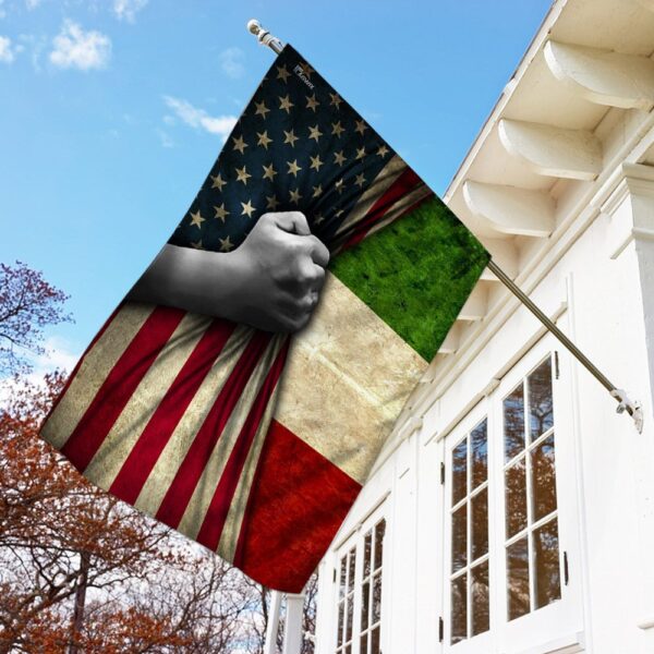 Italian American Flag TRN101F - Image 2