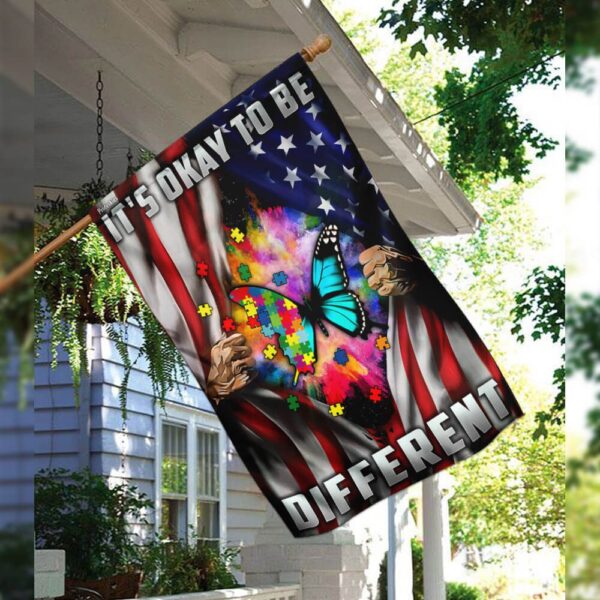 Autism Awareness Flag: Celebrate Differences (TRL130F) - Image 3