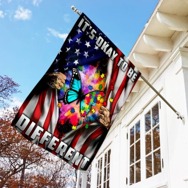 Autism Awareness Flag: Celebrate Differences (TRL130F) - Image 2
