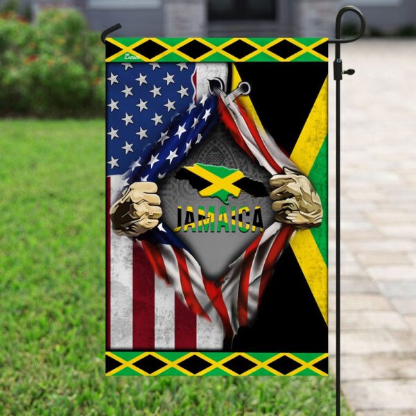 Jamaica & America Flag: DDH1937F - Unique Dual Nation Design - Image 6