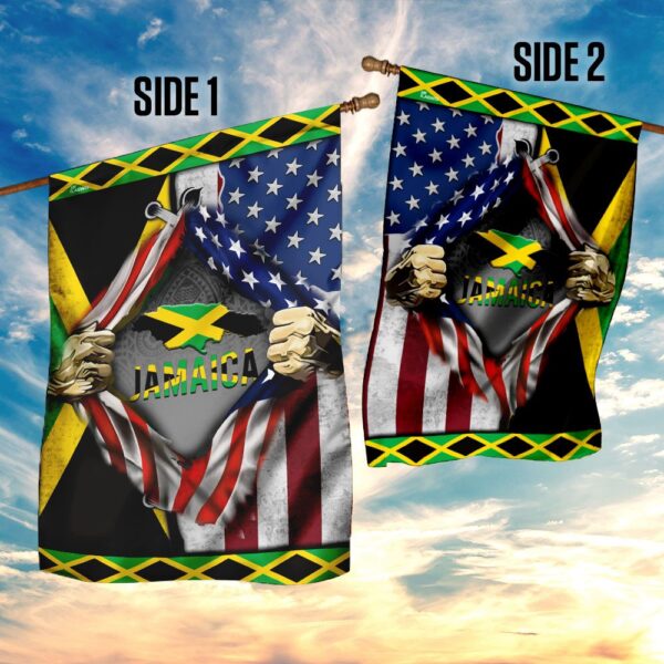 Jamaica & America Flag: DDH1937F - Unique Dual Nation Design - Image 5