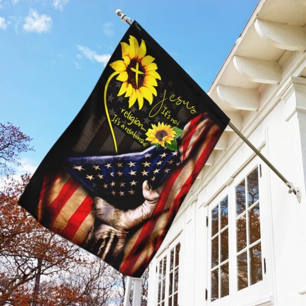 Jesus is My King: Relationship Flag THB2011F - Image 2