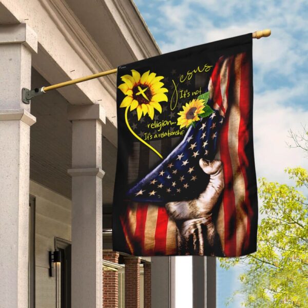 Jesus is My King: Relationship Flag THB2011F