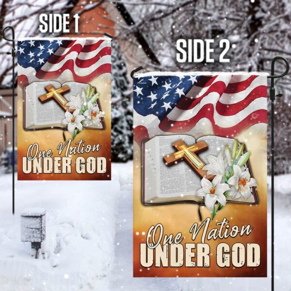 Jesus Christ Flag: One Nation Under God - MLH1233F - Image 6
