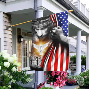 Christian Peace Flag: Jesus American Flag THB2367F