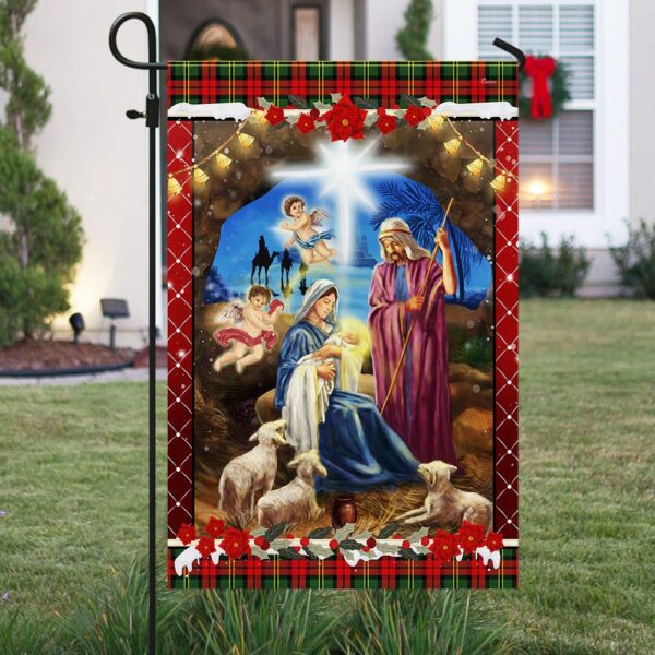 Jesus Nativity Flag: ANL298F - Celebrate Christmas - Image 5