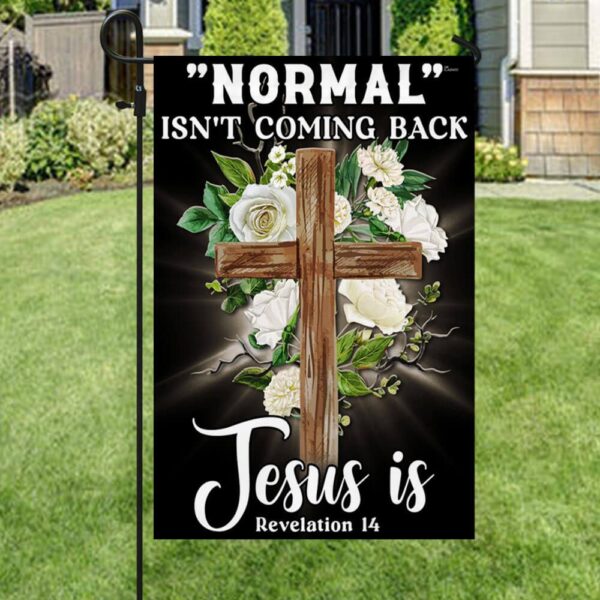 Jesus Flag: "Normal" Isn't Coming Back - TQN1133F - Image 5