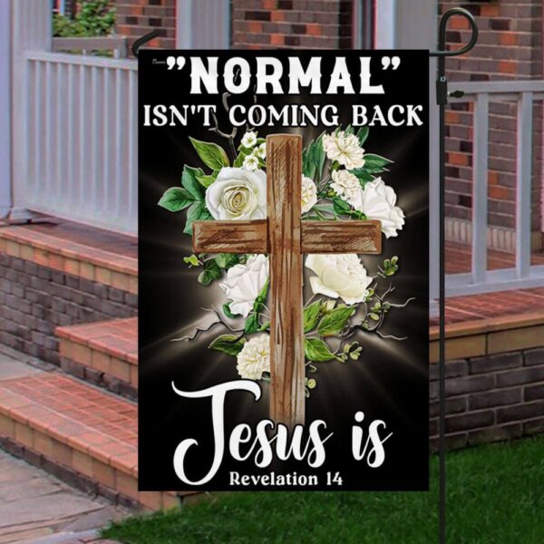 Jesus Flag: "Normal" Isn't Coming Back - TQN1133F - Image 4