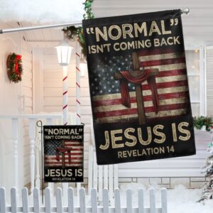 Jesus Is Coming American Flag T-Shirt