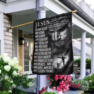 Jesus Is My Savior Flag: Christian Faith Banner