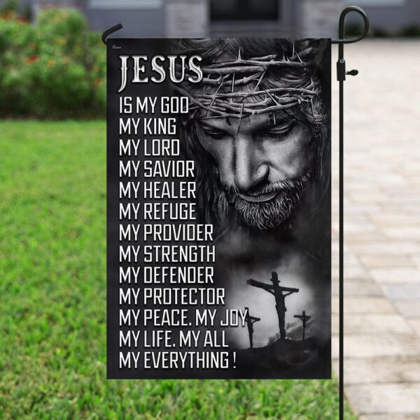 Jesus Is My Savior Flag: Christian Faith Banner - Image 6