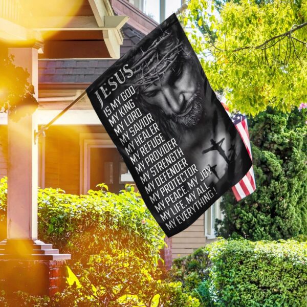 Jesus Is My Savior Flag: Christian Faith Banner - Image 5