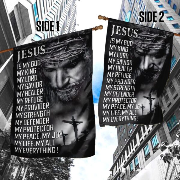 Jesus Is My Savior Flag: Christian Faith Banner - Image 3