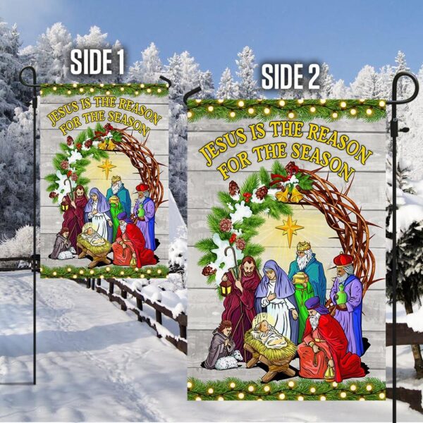 Jesus Is The Reason: Christmas Flag TQN770F - Image 5
