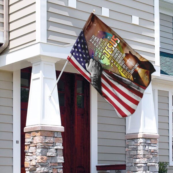 Jesus My Everything Flag: Christian Home Decor PLP05F - Image 4