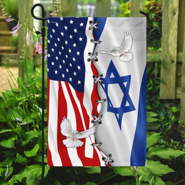 Jewish American Flag: PN252F - Celebrate Heritage & Patriotism - Image 2