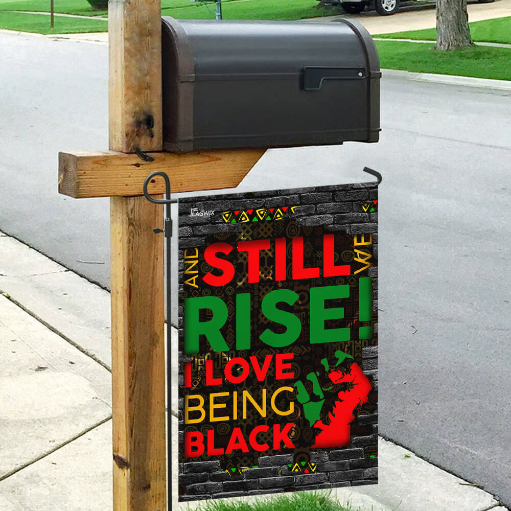 Juneteenth. And Still We Rise. I Love Being Black Flag - Image 9