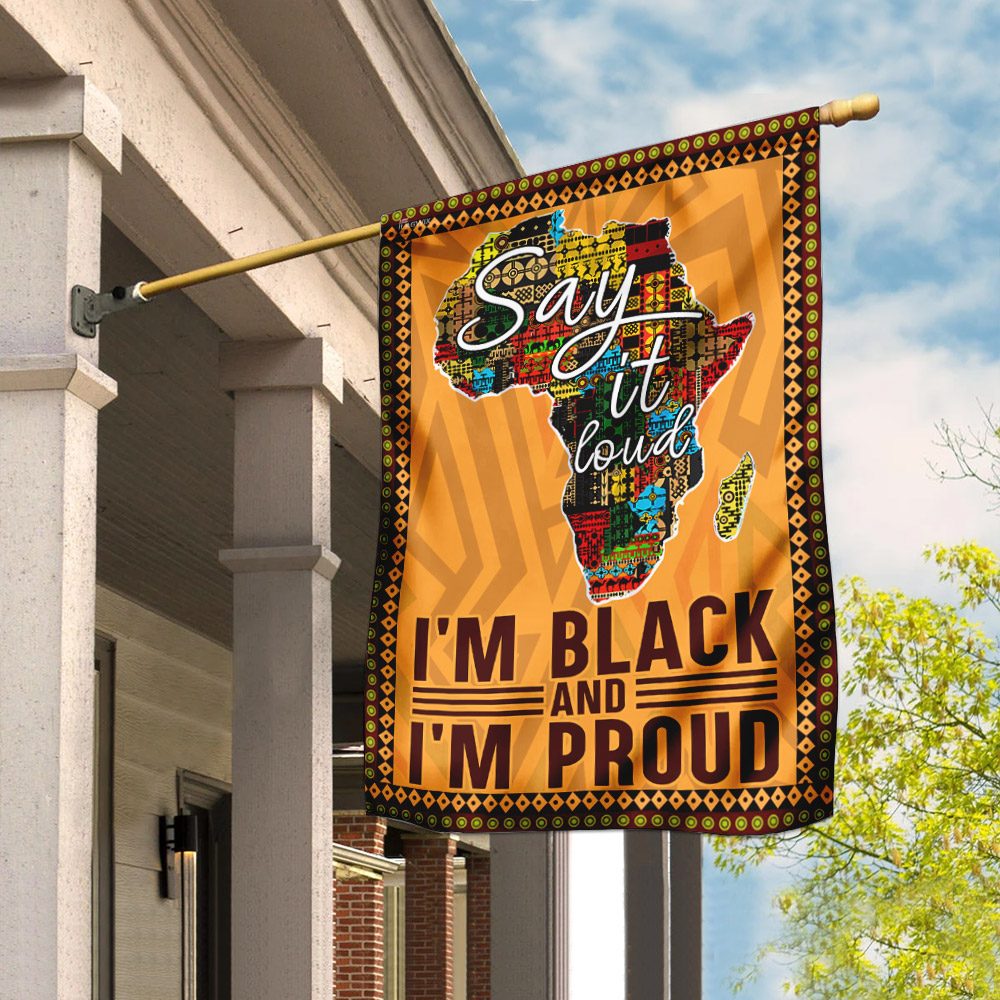 Juneteenth Flag: Say It Loud, I'm Black & Proud (THN2159F)