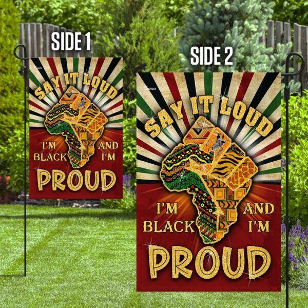 Juneteenth Flag: Say It Loud, I'm Black & Proud (THN2164F1) - Image 10