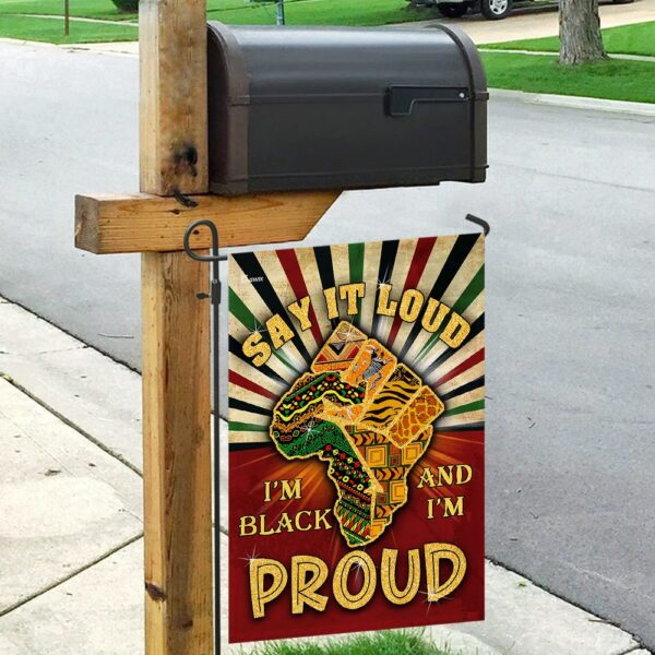 Juneteenth Flag: Say It Loud, I'm Black & Proud (THN2164F1) - Image 9
