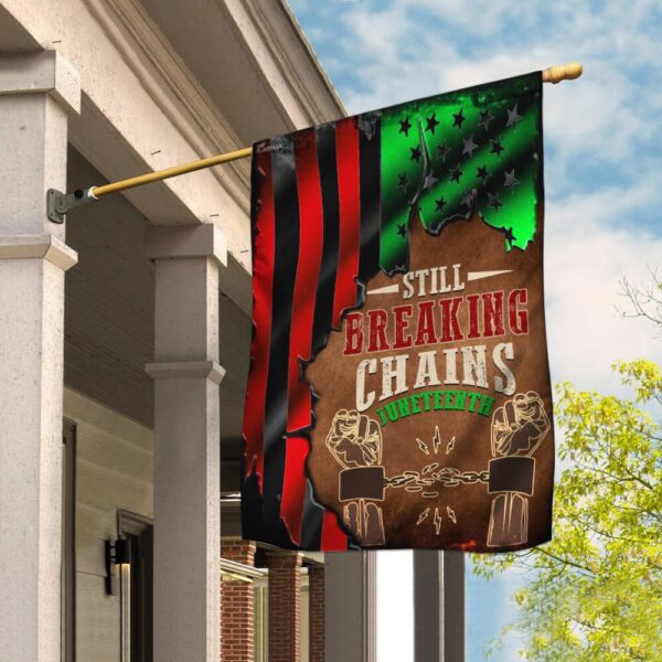 Juneteenth Flag: Still Breaking Chains - THB2125F