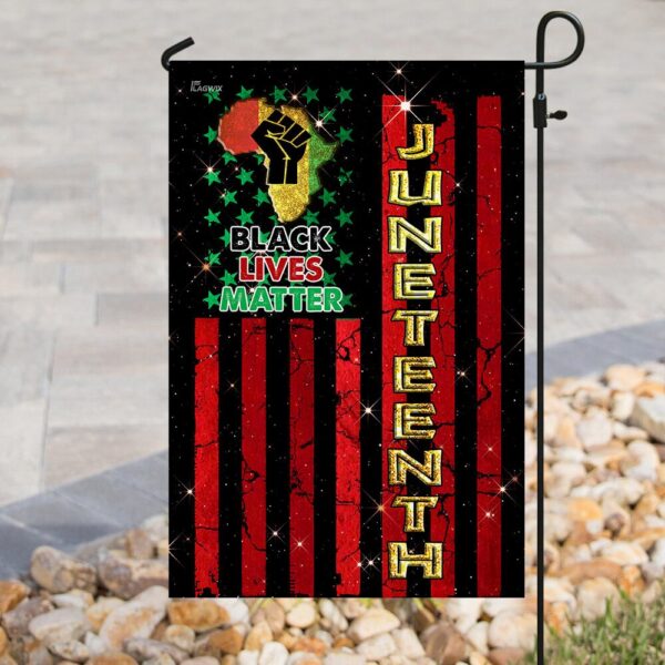 Juneteenth BLM Flag: Celebrate Freedom & Solidarity - Image 3