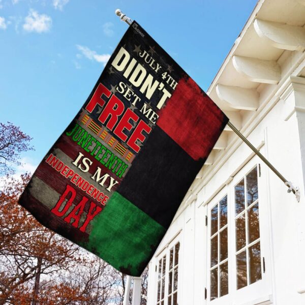 Juneteenth Is My Independence Day. African American Flag THB2104F - Image 2