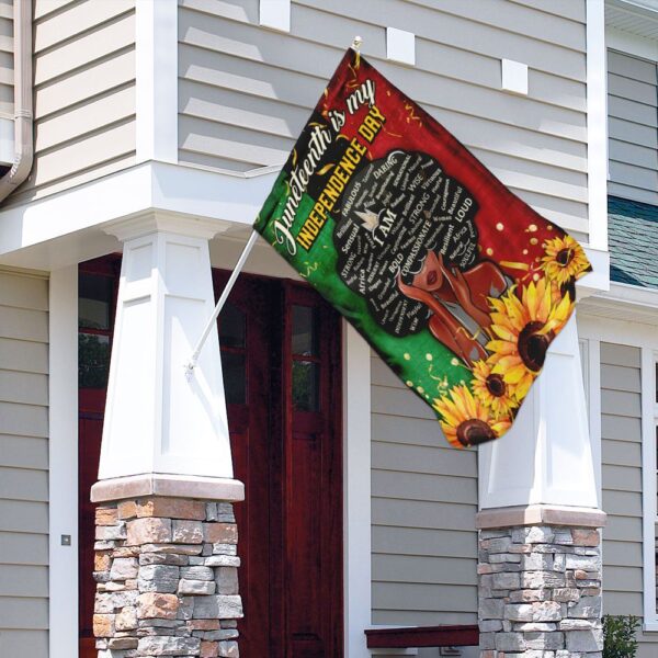 Juneteenth Flag: Celebrate Freedom - QNK267F - Image 4