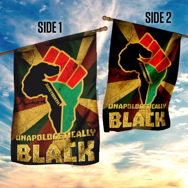 Juneteenth Unapologetically Black Flag PSL35F - Image 10
