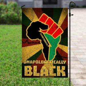 Juneteenth Unapologetically Black Flag PSL35F