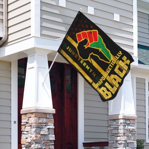 Juneteenth Unapologetically Black Flag PSL35Fv1 - Image 9