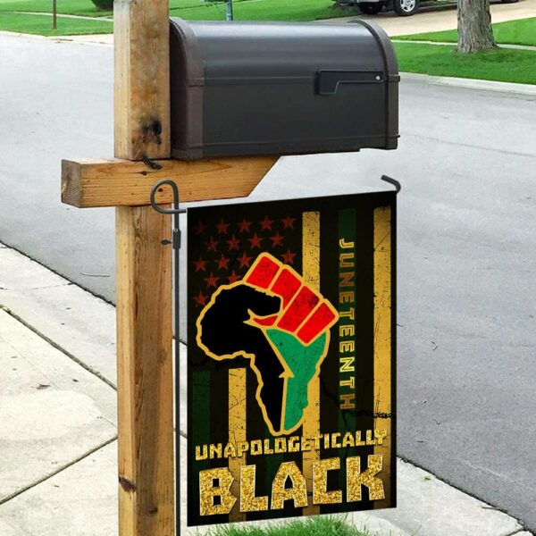 Juneteenth Unapologetically Black Flag PSL35Fv1 - Image 4