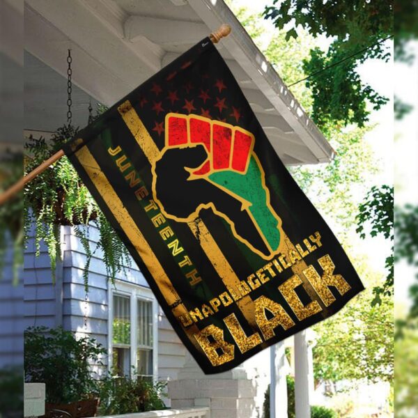 Juneteenth Unapologetically Black Flag PSL35Fv1 - Image 8