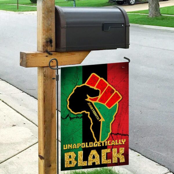 Juneteenth Unapologetically Black Flag PSL35Fv2 - Image 4