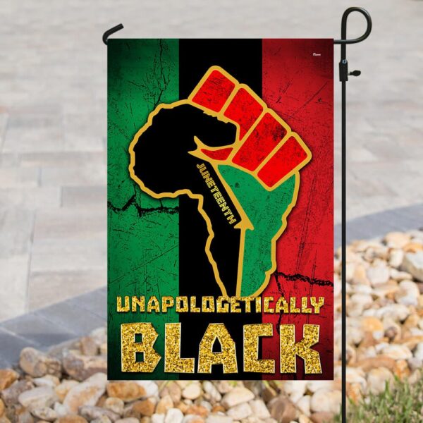 Juneteenth Unapologetically Black Flag PSL35Fv2 - Image 3
