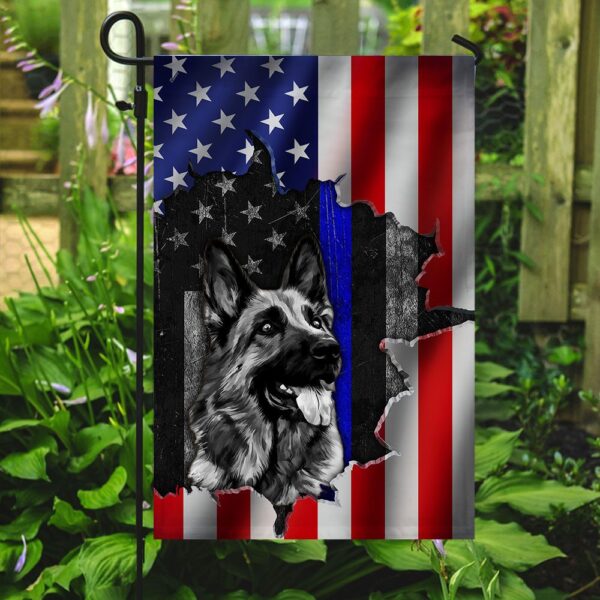 Patriotic K9 Unit German Shepherd Dog Tag QNN178F - Image 7