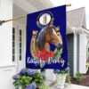 Kentucky Derby Horse Racing Flag | TQN1173F