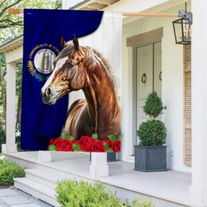 Kentucky Derby Horse Racing Flag: TQN1178F
