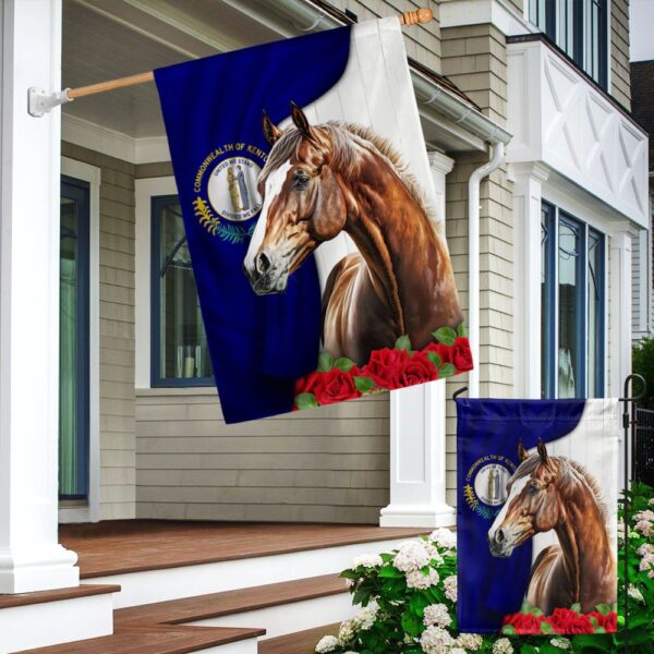 Kentucky Derby Horse Racing Flag: TQN1178F - Image 4