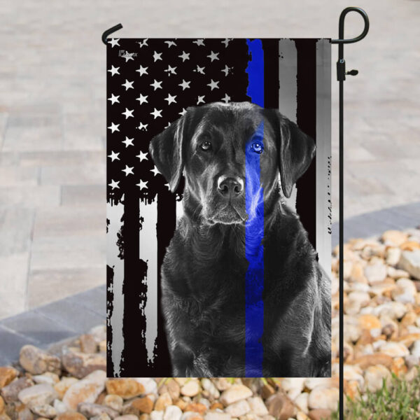 K9 Labrador Retriever Police Dog Flag | THB2142F1 - Image 8