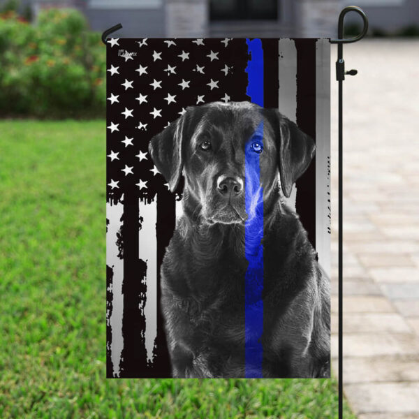 K9 Labrador Retriever Police Dog Flag | THB2142F1 - Image 6