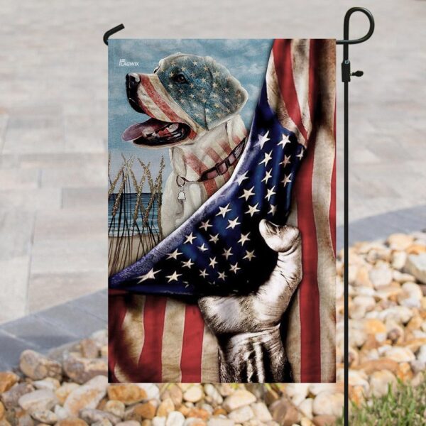 Patriotic Labrador Retriever Dog T-Shirt (THN2101F1) - Image 8