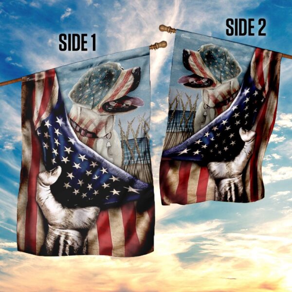 Patriotic Labrador Retriever Dog T-Shirt (THN2101F1) - Image 5