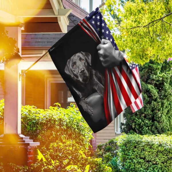 Labrador Retriever & American Flag: Patriotic Dog Lover Gift - Image 4