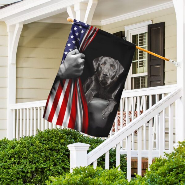 Labrador Retriever & American Flag: Patriotic Dog Lover Gift - Image 3