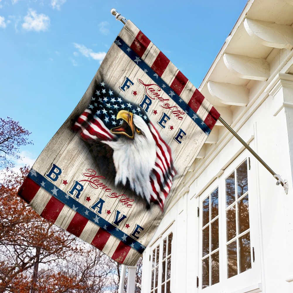 Land of the Free, Home of the Brave Flag: QLP10F American Flag - Image 2