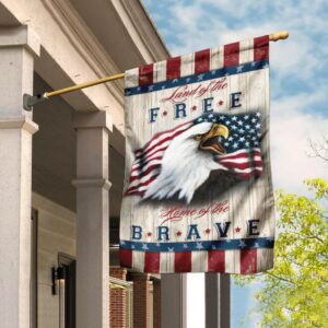 Land of the Free, Home of the Brave Flag: QLP10F American Flag